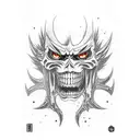 ichigo kurosaki final tensa zangetsu sleeve tattoo design idea