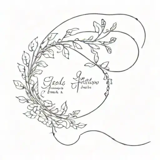 Growing Sideways by Noah Kahan lyrics tattoo design idea