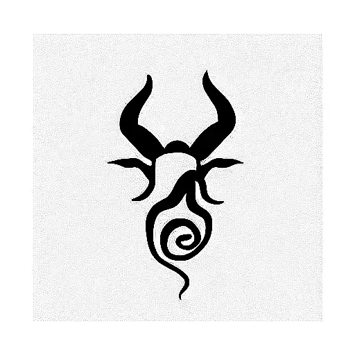 Tribal Style Capricorn Tattoo – Strictly (Personal) Business