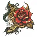 shemale tattoo design idea