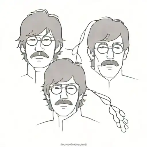 The Beatles tattoo design idea