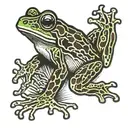 frog tattoo design idea