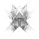 arrowhead tattoo design idea