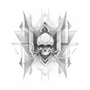 arrowhead tattoo design idea