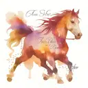 pale horse bible verse tattoo design idea