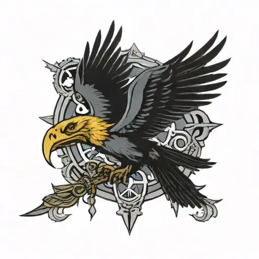 Warhammer 40K Imperial Aquila tattoo design idea