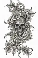 Paradoxical tattoo design idea