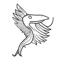 pterodactyl tattoo design idea