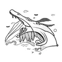 pterodactyl tattoo design idea