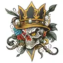 Julian crown Braylen  tattoo design idea