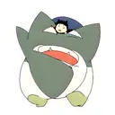 snorlax tattoo design idea