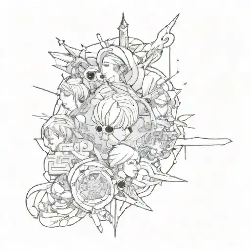 BTS ARMY tattoo design idea