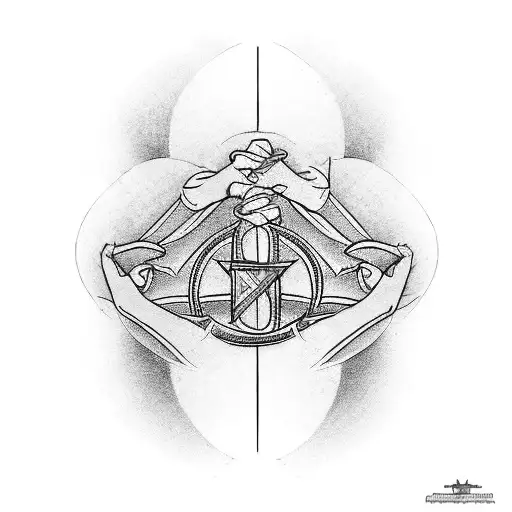 jiujitsu variation of creation of adam tattoo design idea