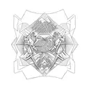 jiujitsu variation of creation of adam tattoo design idea