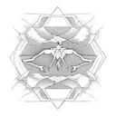 jiujitsu variation of creation of adam tattoo design idea