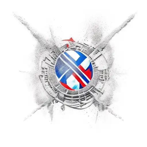 Greece and London and Paris and Rio de Janeiro and Flamengo team and Iron Maiden  tattoo design idea