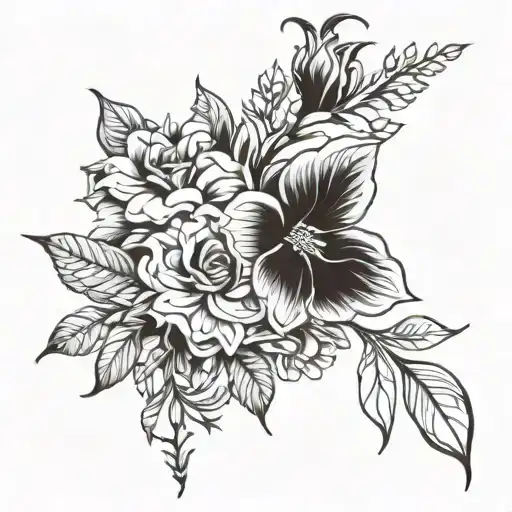 fati love tattoo design idea