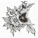 fati love tattoo design idea