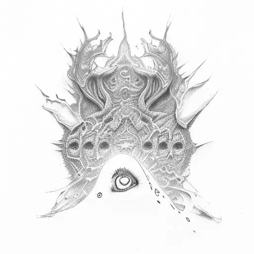 red pill , surpassing struggles , schizophrenia tattoo design idea