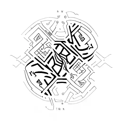 red pill , surpassing struggles , schizophrenia tattoo design idea