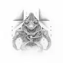 red pill , surpassing struggles , schizophrenia tattoo design idea