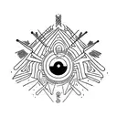 red pill , surpassing struggles , schizophrenia tattoo design idea