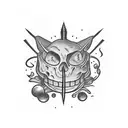 cauldron tattoo design idea