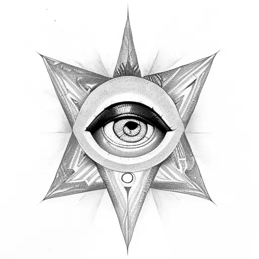 All Seeing Eye in Reno NV tattoo design idea
