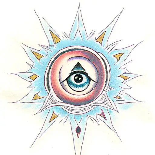 all Seeing eye in reno NV tattoo design idea