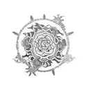 Tortuga  tattoo design idea