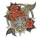 Islam is the solution  tattoo design idea