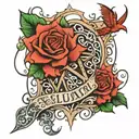 Islam is the solution  tattoo design idea