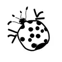 Ladybug tattoo design idea
