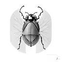 Ladybug tattoo design idea