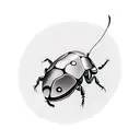 Ladybug tattoo design idea