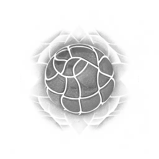 Design a cohesive tattoo: basketball, piano, FC Barcelona logo, 'Y,' 'L.' Reflect passion, music, loyalty visually.  tattoo design idea