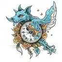 ⚽, 7, sky is the limit tattoo design idea