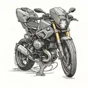 bmw logo intertwined tattoo design idea