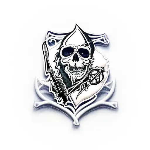 Sons of anarchy tattoo design idea