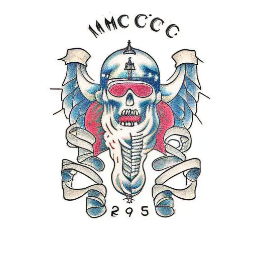 NMMC bicep  tattoo design idea