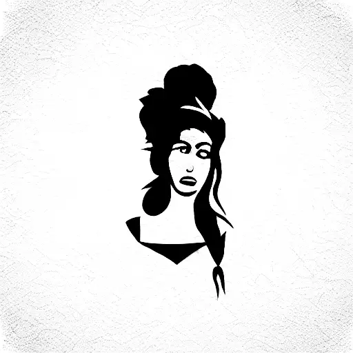amy winehouse  tattoo design idea