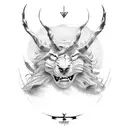 Michigan wolverines tattoo design idea