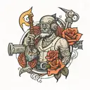 seaman electrical Engineer tattoo design idea
