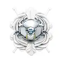 bumblebee tattoo design idea