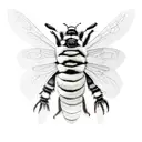 bumblebee tattoo design idea