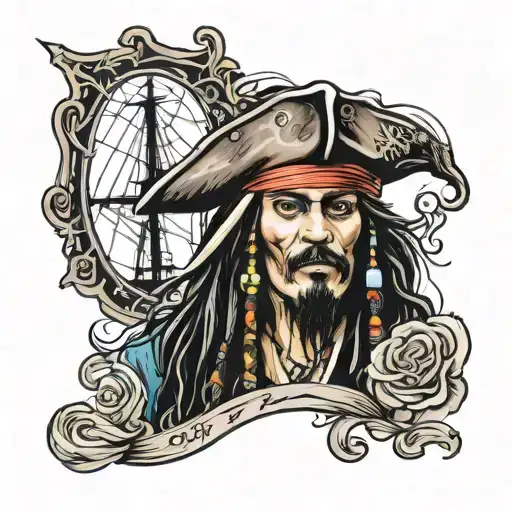 jack sparrow tattoo tattoo design idea