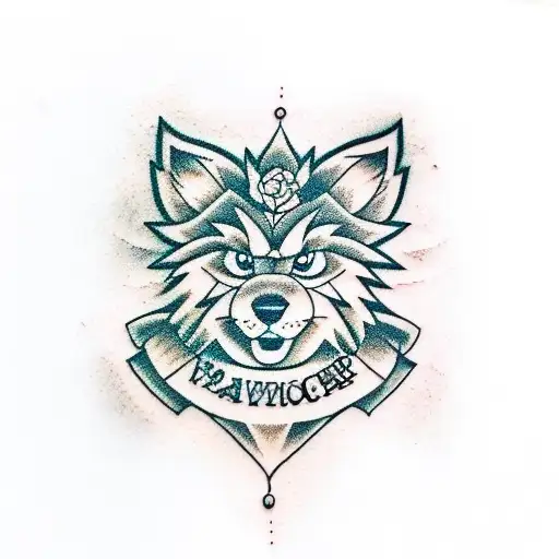 arcanine tattoo design idea