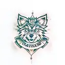 arcanine tattoo design idea