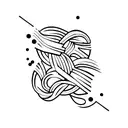 one braid  tattoo design idea