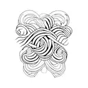 one braid  tattoo design idea